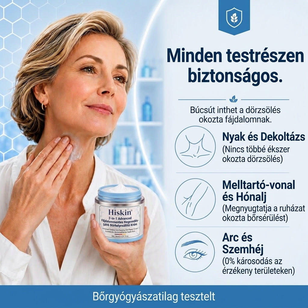 𝐇𝐢𝐬𝐤𝐢𝐧® 2 az 1-ben fejlett, fájdalommentes és hegmentes bőrmegújító krém – bőrkinövések, szemölcsök és látható bőrhibák ellen